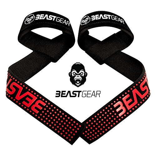 Acessório para Barra de Musculação BEAST GEAR 1 Beast Gear - Luvas de levantamento de peso e suportes para as mãos - barra de musculação, acessório