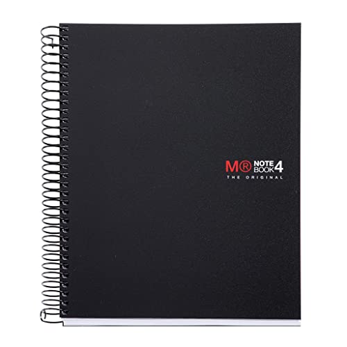 Caderno MIQUELRIUS Microperforado (A5 - Preto) MIQUELRIUS - Cadernos e bloco de notas - microperforado, A5, preto, polipropileno