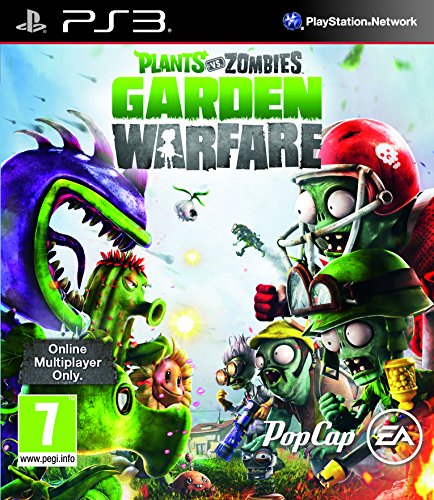 Jogo PS3 Plants Vs. Zombies: Garden Warfare (M18 - Ação/aventura) Electronic Arts - Software de jogos de vídeo - PS3, ação, aventura, m18