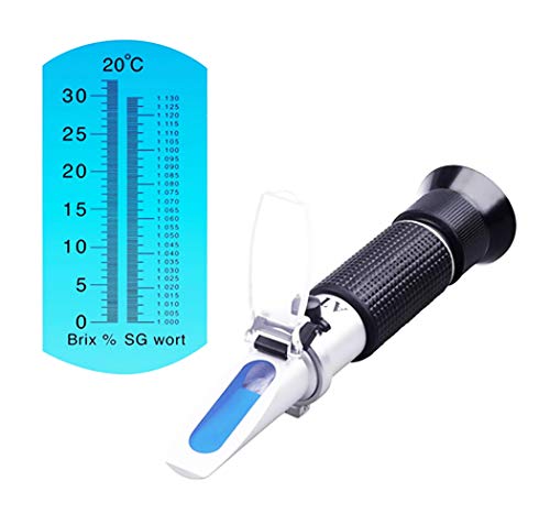 Medidor de Refratação Brix com Compensação Automática da Temperatura aokuy - Ferramentas de medição e sensores - refratômetro, compensação automática, temperatura