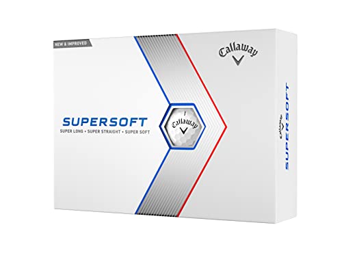Bola de Golfe CALLAWAY Supersoft (Amarelo - 12 Unidades) Callaway - Bolas de golfe - bola, golfe, callaway, supersoft, amarelo