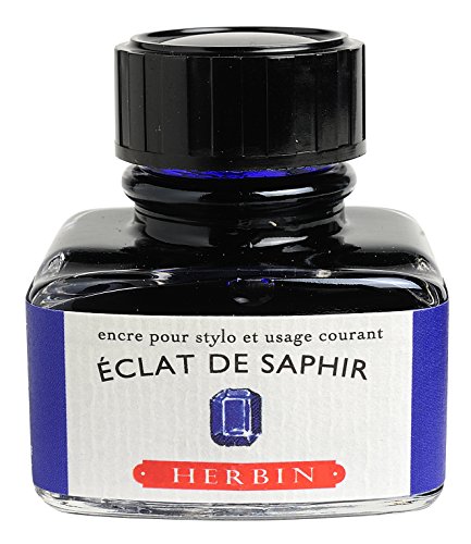 Jacques Herbin Tinta Azul 30 Ml (Recondicionado Marcas Mínimas) Clairefontaine Rhodia - Tinta e recargas de caneta - tinta azul, 30 ml, recondicionado, jacques herbin