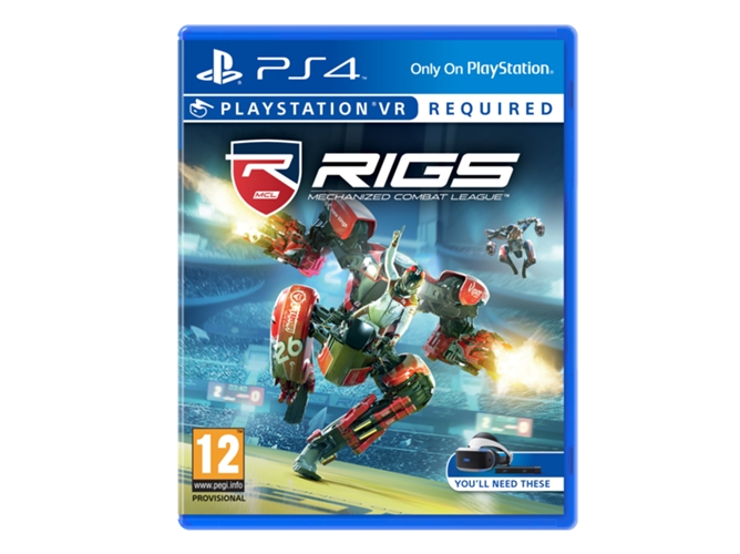 Playstation 4 Ps4 Vr Rigs Mechanized Combat League Sony - Software de jogos de vídeo - playstation vr, jogo de futebol, mechanized combat league