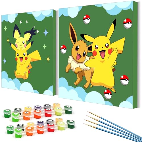 Brinquedo de Trabalhos Manuais JBM Pintar por números (Idade Mínima: 5) shinesky - Materiais de arte e artesanato - destreza, motricidade fina, pintura, atividades