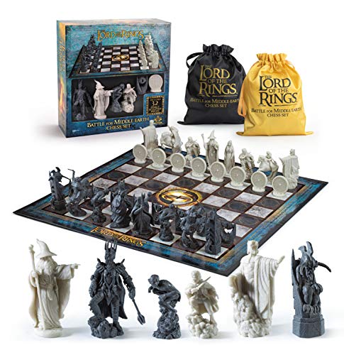 Jogo de Tabuleiro NOBLES GAMES Battle of the Middle Earth (Idade Mínima Recomendada: 8 anos) The Noble Collection - Jogos de tabuleiro - estratégia, plástico, terra média, tabuleiro