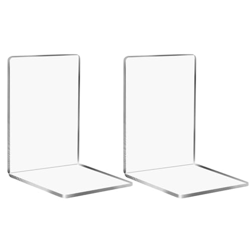 Suporte Livro 4 Estantes Acrílico Transparente Atliberswo - Suportes de livros - 4 estantes, acrilico, transparente, 20 cm