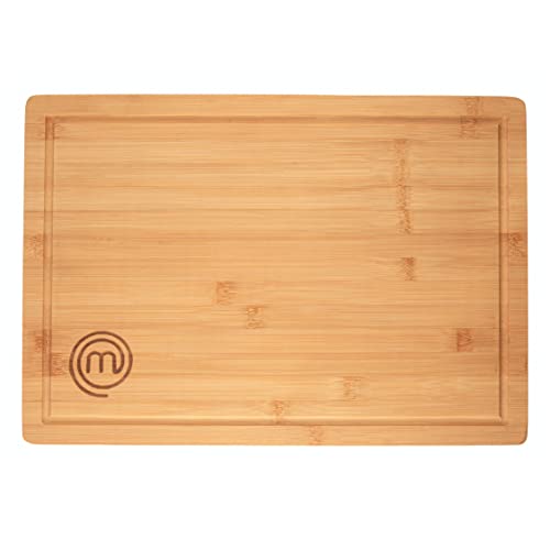 Tábua de Corte MASTER CHEF Madeira Bambu (39x27x3 cm) Masterchef - Tábuas de corte - madeira, bambu, 39x27x3 cm