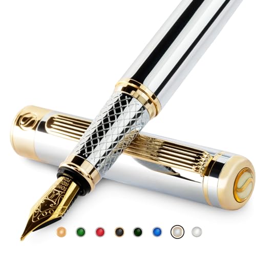 Caneta de Tinta Permanente SCHREIBER 1126/24 Scriveiner - Canetas - permanente, luxo, ergonómica, 2 cartuchos
