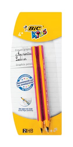 Lápis de Carvão BIC Kids Jumbo Triangulo (Caixa de 12) BIC - Lápis - triângulo, 12 unidades, HB resistente, ultrapesado