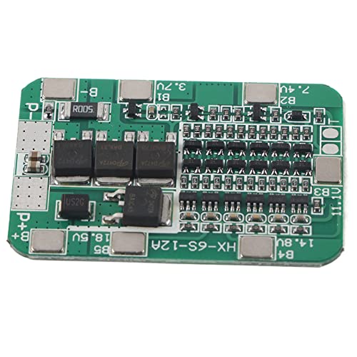 Painel de proteção de bateria para 6S1A22V24V Walfront - Baterias - 15A, 25A, 24.5v, sobrecarga, sobre descarga