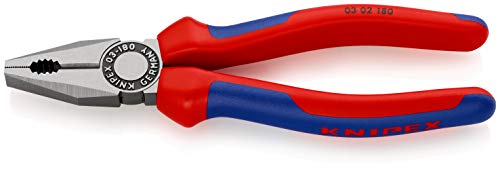 Knipex 03 02 180 alicate Alicate de corte lateral KNIPEX - Alicates - aço inoxidável, 18 cm, 254 g, 22 mm, 34 mm