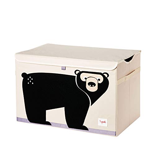 Caixa de Arrumação 3 Sprouts SP3UTCBEA | Bege 3 Sprouts - Baús de armazenamento - cartão, 3 Sprouts, bege, animal