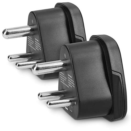 Adaptador KWMOBILE 2 adaptadores tipo D (India, Sri Lanka) Kw-Commerce - Acessórios de rádio de comunicação - adaptador, tipo d, índia, sri lanka