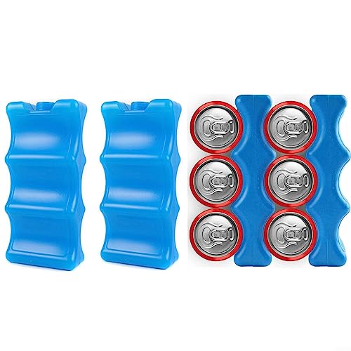 Conjunto 4 Recargas Isotérmicas 600 Ml Cool Ice HEIBTENY - Utensílios de mesa - isotérmicas, 600 ml, transporte, fresco