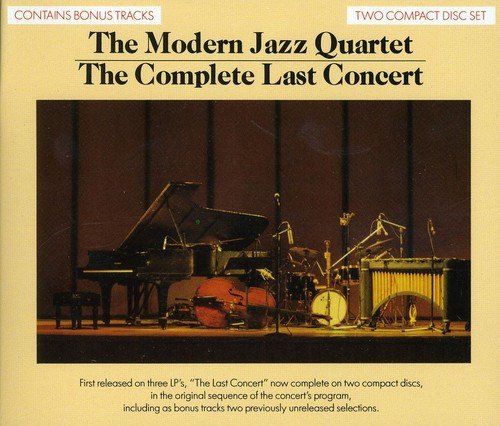 CD MJQ - The Last Concert (1 CDs) (Music CD) Wea - Música e gravações de som - jazz, blues, john handy, milt jackson