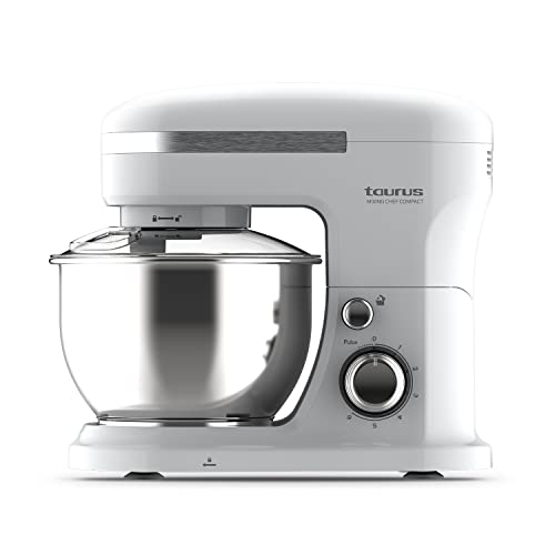 Batedeira TAURUS Mixing Chef Compact (1000 W) Taurus - Batedeiras e liquidificadores - 1000 W, 4 L, 6 velocidades