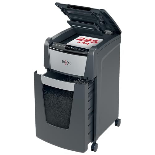 Destruidora REXEL Optimum AutoFeed+ (225 Folhas - Capacidade: 60 L) Rexel - Destruidoras de papel - 60 L, automático, 225 folhas, a4