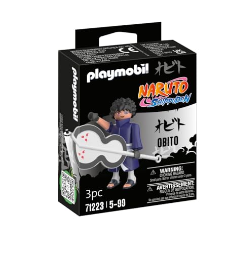 Figura de Ação NARUTO Shippuden Playmobil Obito (Idade Mínima Recomendada: 3 anos) PLAYMOBIL - Conjuntos de brinquedos - Naruto, shippuden, playmobil, obito, ação, aventura