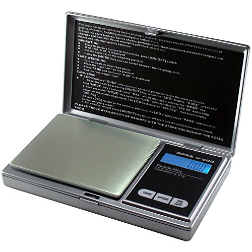 Digital Báscula M de 200 g de DIPSE - Báscula industrial/funda Digital hasta 200 g en 0,01 g pasos DIPSE - Banho e corpo - digital, bascula, industrial, funda, peso