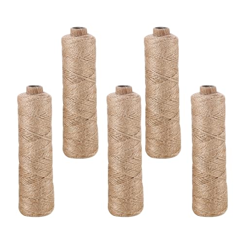 Fita de Jardim 500M X 1.5Mm 100% Linha Yute Natural HAOYULUO - Barbante - fita, jardim, 500m, natural