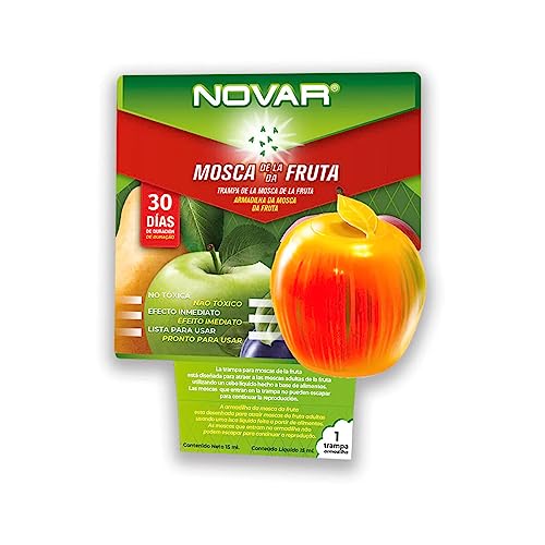 Novar Trampas Para Mosquitos De Frutas 15 Ml NOVAR - Armadilhas de controle de pragas - mosquitos, frutas, cebo líquido, 15 ml