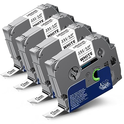 Fita para Etiquetadora LABELWELL 0.47 Branco Labelwell - Fitas de etiquetas e recargas - compatível brother, branco, thermotransfer