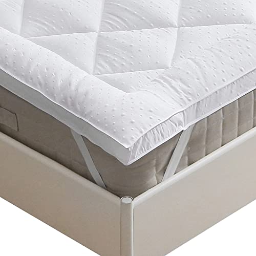 Topper BEEDSOOTH Topper (Microfibra - 140 x 200 cm) SWEET BEDDING - Protetores de Colchão - microfibra, branco, 140 x 200 cm, cama dupla