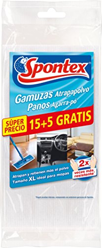 Acessório de Limpeza de Equipamentos SPONTEX GAMUZAS Spontex - Cabeças de esfregão e recargas - limpeza, equipamentos
