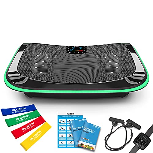 Bluefin Fitness Plataforma vibratória e oscilante 4D triplos motores silenciosos Bluefin Fitness - Massageadores - vibratória, oscilante, 4d, silencioso