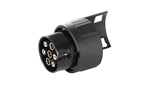 Adaptador THULE (Universal - Preto e Prateado) Thule - Sistemas elétricos e de potência de veículos automotores - universal, preto, prateado, tomada 7 pinos, tomada 13 pinos