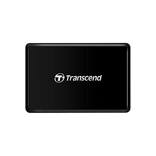 Leitor de cartões TRANSCEND TS-RDF8K2 em Preto Transcend - Leitores de cartão de memória - leitor de cartões, cartão SIM, cartao de memoria, usb 3.0