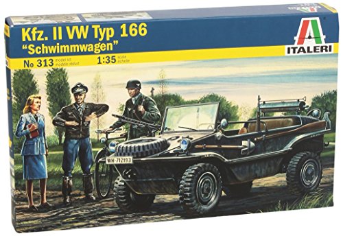 Modelo de veículo militar terrestre Italeri Schwimmwagen (Jogos de Construção) Italeri - Kits de modelos em escala - veículo militar, terrestre, jogos de construção