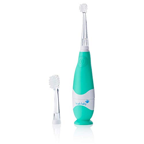 Escova de Dentes Elétrica BABYSONIC BBS01 Brush-Baby - Escovas de dentes - elétrica, abs, 6 meses, branco