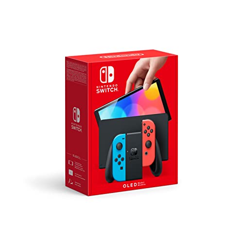 Consola Portátil NINTENDO Switch Oled (Azul) Nintendo - Consolas de videojogos - portátil, oled, azul