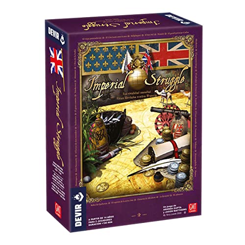 Jogo de Tabuleiro DEVIR Imperial Struggle (Idade Mínima: 8) Devir Iberia - Jogos - jogo tabuleiro, devir, imperial struggle, idade mínima 8, hegemonia mundial