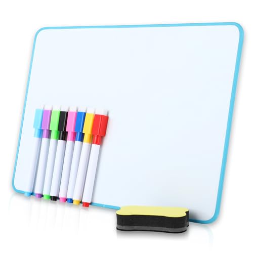 Conjunto de Quadro Magnético WENRESCRY com 8 Marcadores Wenrescry - Quadros brancos de apagar a seco - quadro magnético, 8 marcadores, superfície de borracha, resistente à água