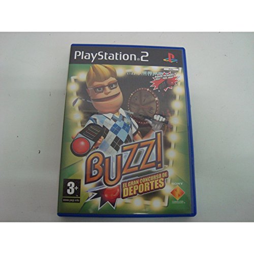 DVD Buzz: El Gran Concurso Deportes (Edição em Espanhol) Sony - Software de jogos de vídeo - futebol, tennis, baloncesto, ciclismo, Olimpíadas