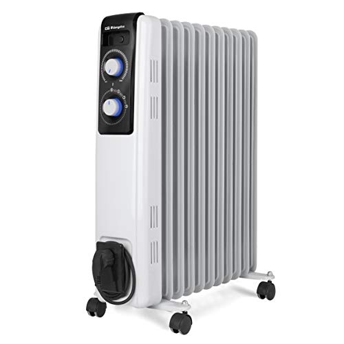 Aquecedor a Óleo ORBEGOZO RF 2500 (2500 W) Orbegozo - Aquecedores portáteis - 2500w, preto, aquecedor
