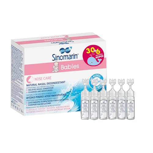 Soro de Glicose para Bebés Hipertrônico SINOMARIN Sinomarin - Cuidados respiratórios - glicose, hipertrônico, congestão nasal, respiratório