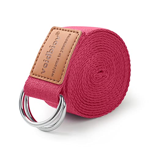 Tira de Estirar de Yoga 1.85-2.5M Cordão com Anel de Correia em D de Algodão Natural youracme - Bandas de exercício - yoga, cordão, anel, correia, algodão