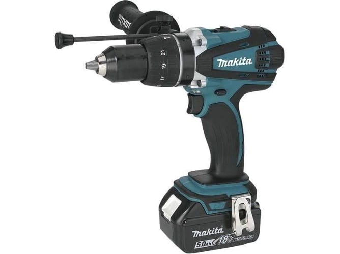 Berbequim de Impacto MAKITA DHP458RTJ (3000 rpm) Makita - Berbequins elétricos portáteis - impacto, 3000 rpm