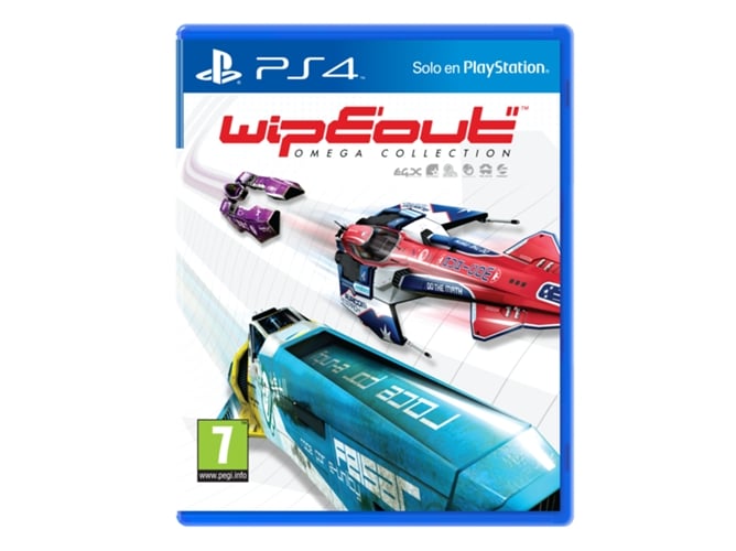 Jogo PS4 Wipeout Omega Collection (M18 - Multiplataforma) Sony - Software de jogos de vídeo - ps4, m18, multiplataforma, 26 pistas