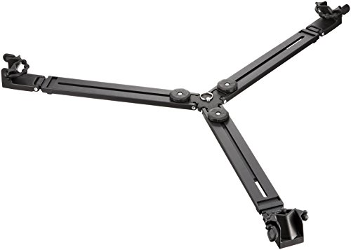 Manfrotto 165B-1 Tripé de Alumínio e Aço Preto Manfrotto - Espalhadores de tripé - alumínio, aço, preto, cabeça dupla, 4 kg