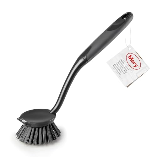 Escova de Cozinha MERY (Plástico - 27x6x3.8cm) Mery - Escovas de limpeza - plástico, 27x6x3.8cm, antiaderentes, cabo ergonómico
