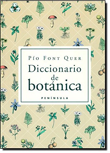 Livro Diccionario De Botanica de Jose Luis Gonzalo (Espanhol) Ediciones Península - Livros - botânica, nomenclatura científica, descrições, uso medicinal