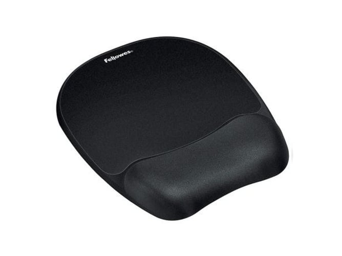 Tapete de Rato FELLOWES Memory Foam (Preto) Fellowes - Tapetes de rato - tapete, rato, fellowes, espuma de memória, preto