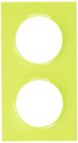 Placa Decorativa SCHNEIDER ELECTRIC ODACE Styl Verde Schneider Electric - Placas e coberturas de parede - verde, pvc, decorativa