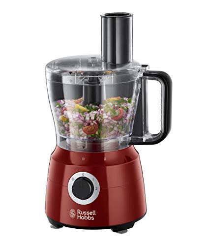 Russell Hobbs 24730-56 Robô de cozinha 2.5 l Vermelho Russell Hobbs - Batedeiras e liquidificadores - 2,5 l, vermelho, impulso, velocidades variáveis, picador