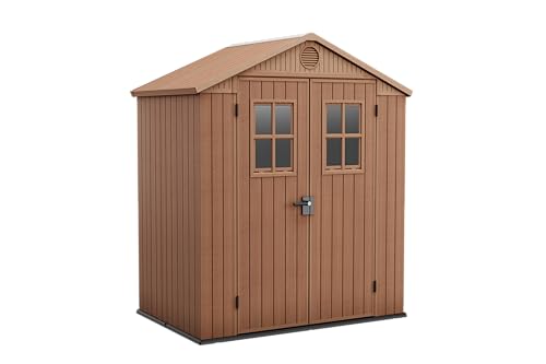 Pérgola para Jardim KETER Darwin (Castanho - 190x122x221cm) KETER - Construção - castanho, 190x122x221cm