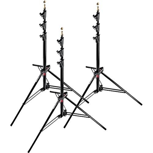 Tripé MANFROTTO 382 (Alumínio - Altura Máx.: 3.8 m) Manfrotto - Suportes de estúdio e montagens - alumínio, altura máxima 3.8m
